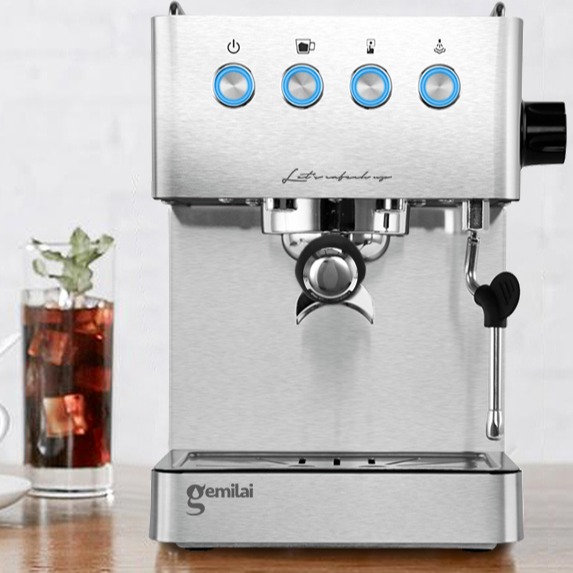 格米莱咖啡机CRM3005E意式家用咖啡机商用半自动小型浓缩蒸汽奶泡机工厂直销