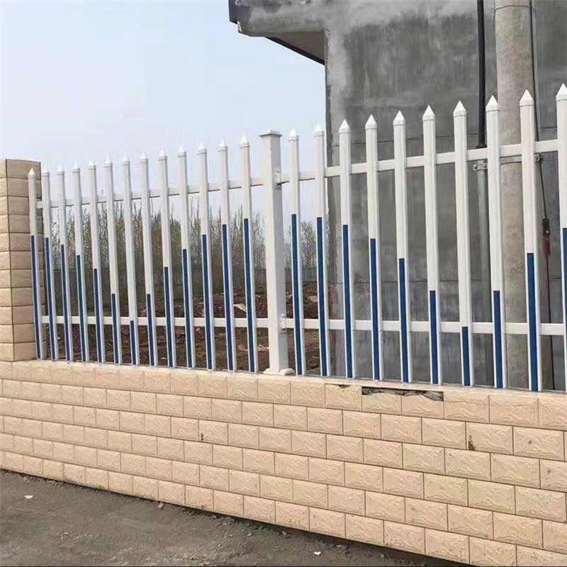 围墙护栏围栏栅栏PVC幼儿园小区庭院别墅塑钢隔离变压器护栏峰尚安