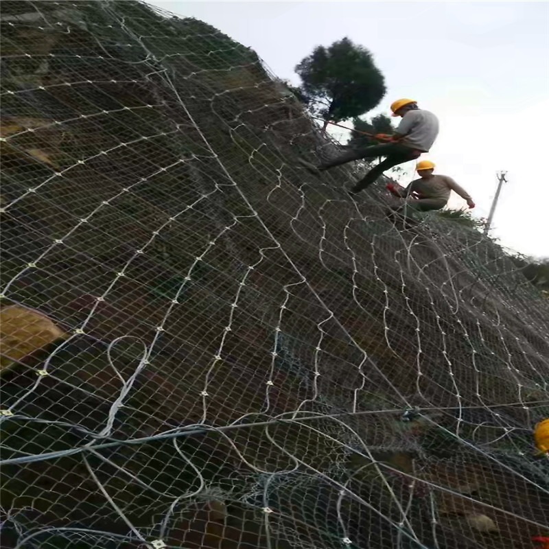 骏顺主动防护网 柔性边坡防护网 山体边坡防护网 被动护坡网