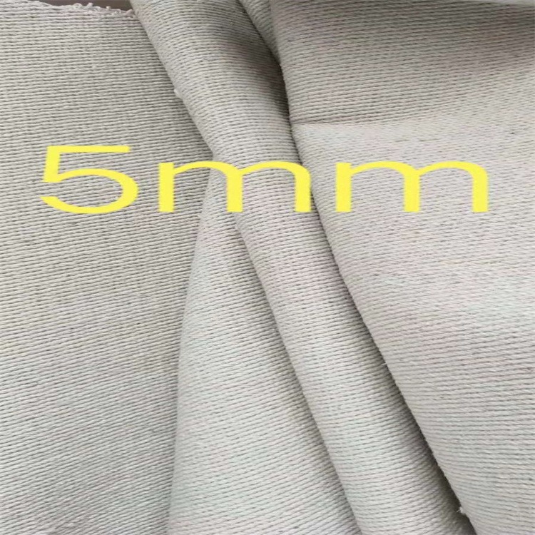 惠东6mm 陶瓷纤维布 工业用隔热布规格 金属丝增强防火布规格图片