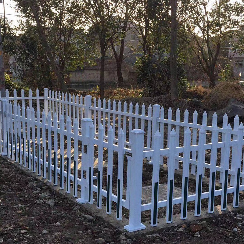 PVC塑钢护栏变压器围栏幼儿园隔离栏电力围墙栅栏防护栏箱变护栏峰尚安