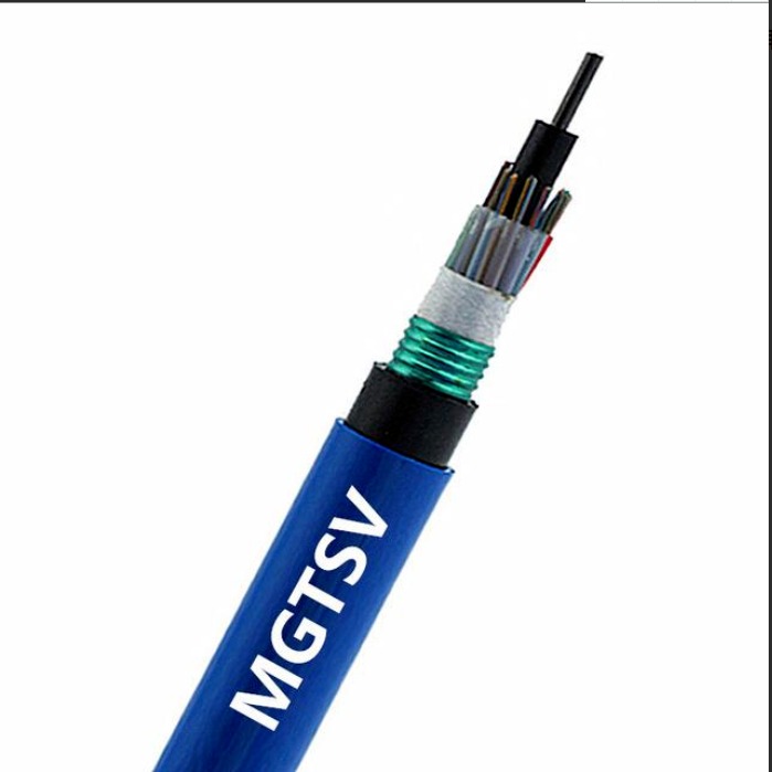 MGTSV-4B矿用通信光缆 天联牌光缆 4芯矿用阻燃防爆光缆图片