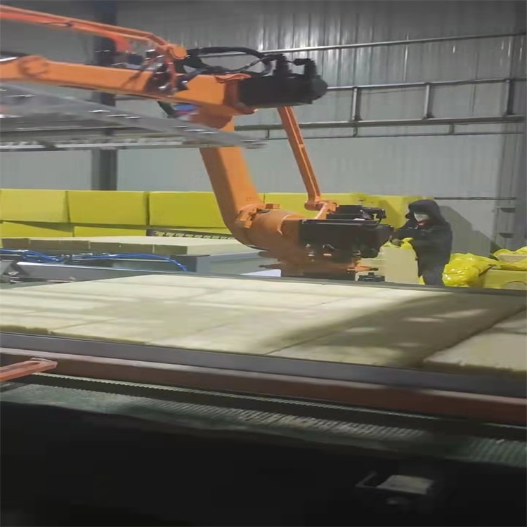 岩棉板上下料机器人 全自动续棉机设备工厂 彩钢复合板自动续棉机 丰全机械