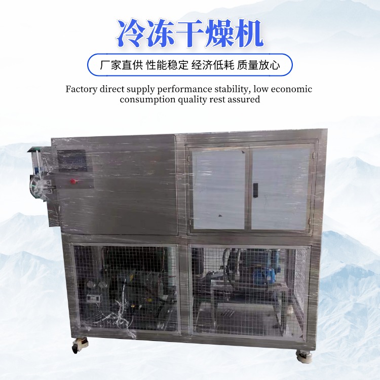 果蔬冻干机 玫瑰花茶叶冻干设备 全自动真空冷冻干燥机 中科德晟 应用广泛 全自动操作