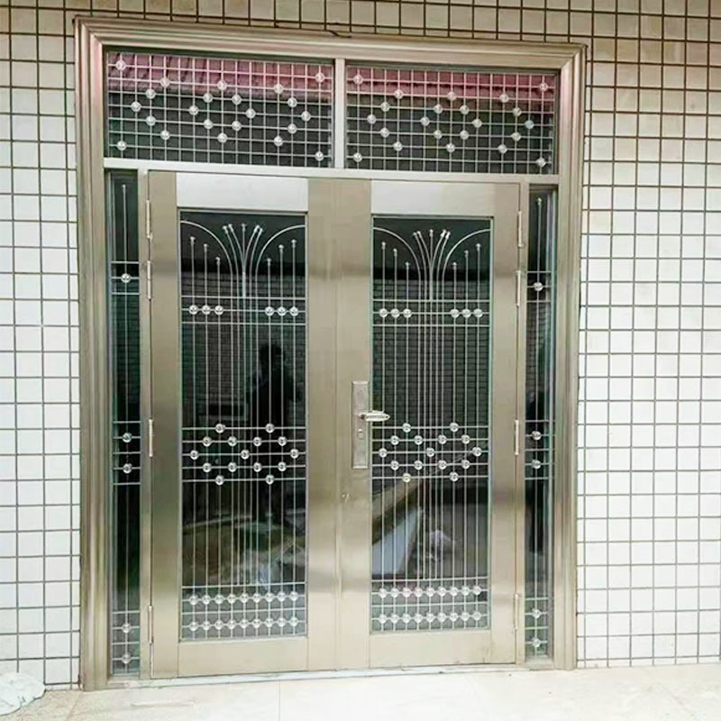 河北沧州定制防盗门 不锈钢进户入户门 承接 工程单 量大从优