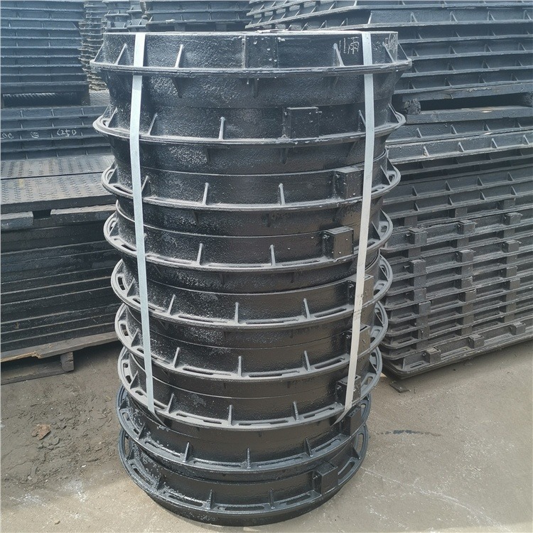 庭院铸铁井盖 700800 自来水通用 A15过行人 泸州铸铁雨水口盖板