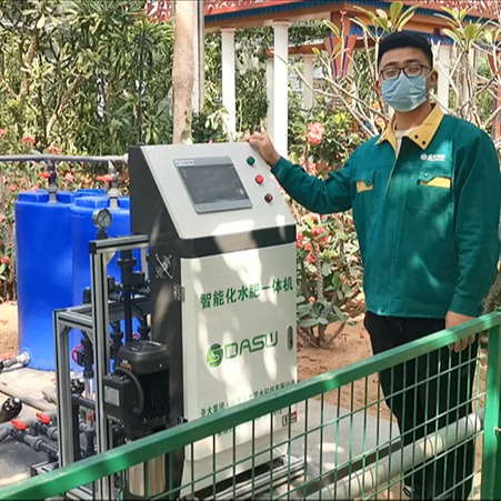 圣大节水水肥一体化设备 香瓜灌溉施肥设备 水肥一体机SD-ZNX-D 可视化远程管理灌水工具