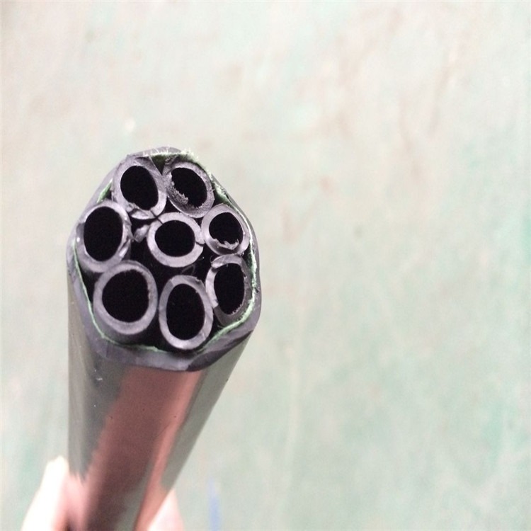 乐森 PE-ZKW聚乙烯束管八芯十芯十二芯 8mm矿用束管带护套