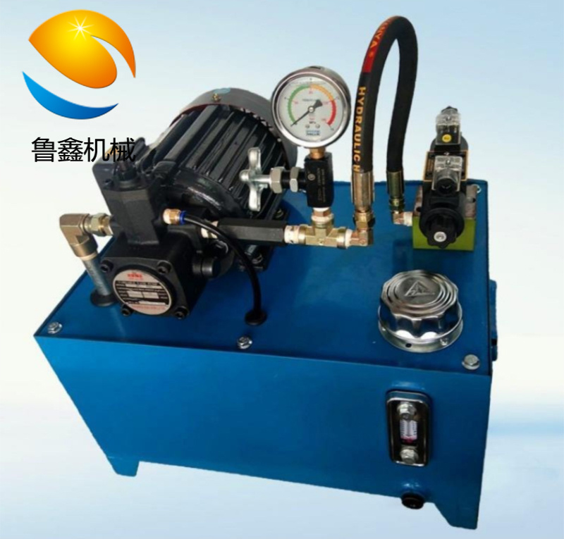 小型液压泵站厂家价格 鲁鑫 LXBZ-0.75 全国安装示例图10