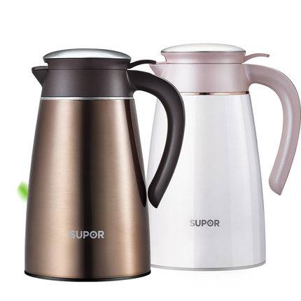 SUPOR苏泊尔热水壶保温水壶保温壶家用大容量咖啡壶热水瓶不锈钢