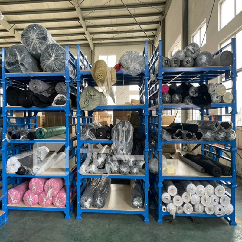 珠海纺织厂专用布匹笼货架龙一充分利用空间