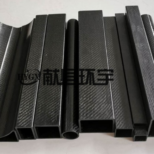 碳纤维管方形 3k碳纤维方管哑光黑色碳纤维矩形管 可定尺寸强度 