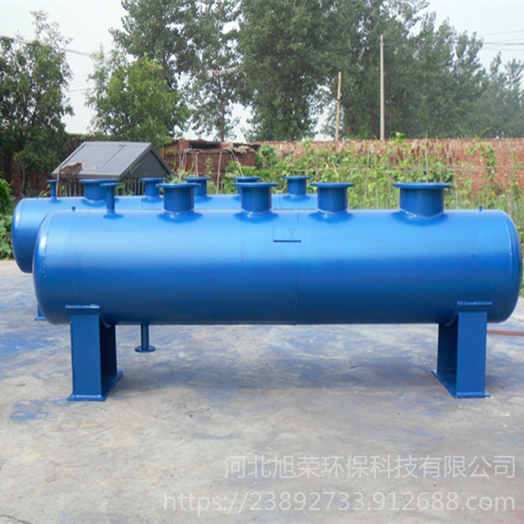 承德地源热泵分水器 DN600分水器价格 分集水器厂家图片