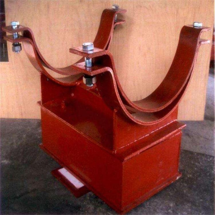 马鞍山卡箍型滑动支座，蛭石隔热管托使用方法