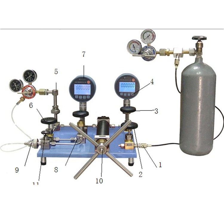 氮气氧气各类减压器 校准仪 计量仪 表校准各类减压器 校验仪压力表