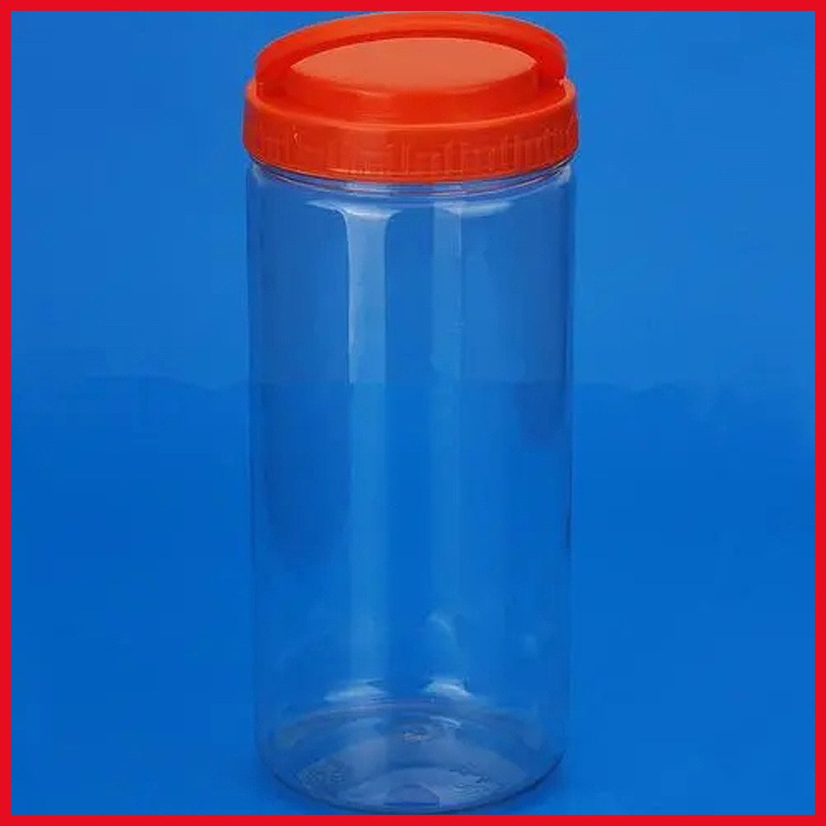 捞汁海鲜罐 水晶太空泥密封罐 博傲塑料 塑料食品罐