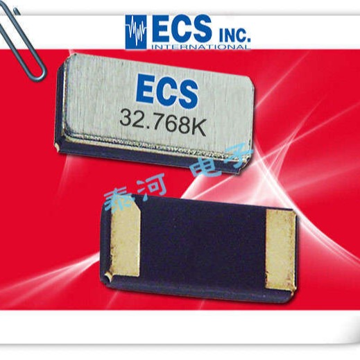 ECS-.327-CDX-1128耐高温晶振 ECS-.327-CDX-1293两脚贴片晶振 ECS谐振器图片