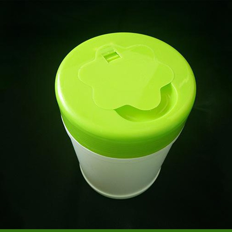 彩盖塑料湿巾桶 沧盛塑业 塑料绿色湿巾桶 100抽酒精湿巾桶