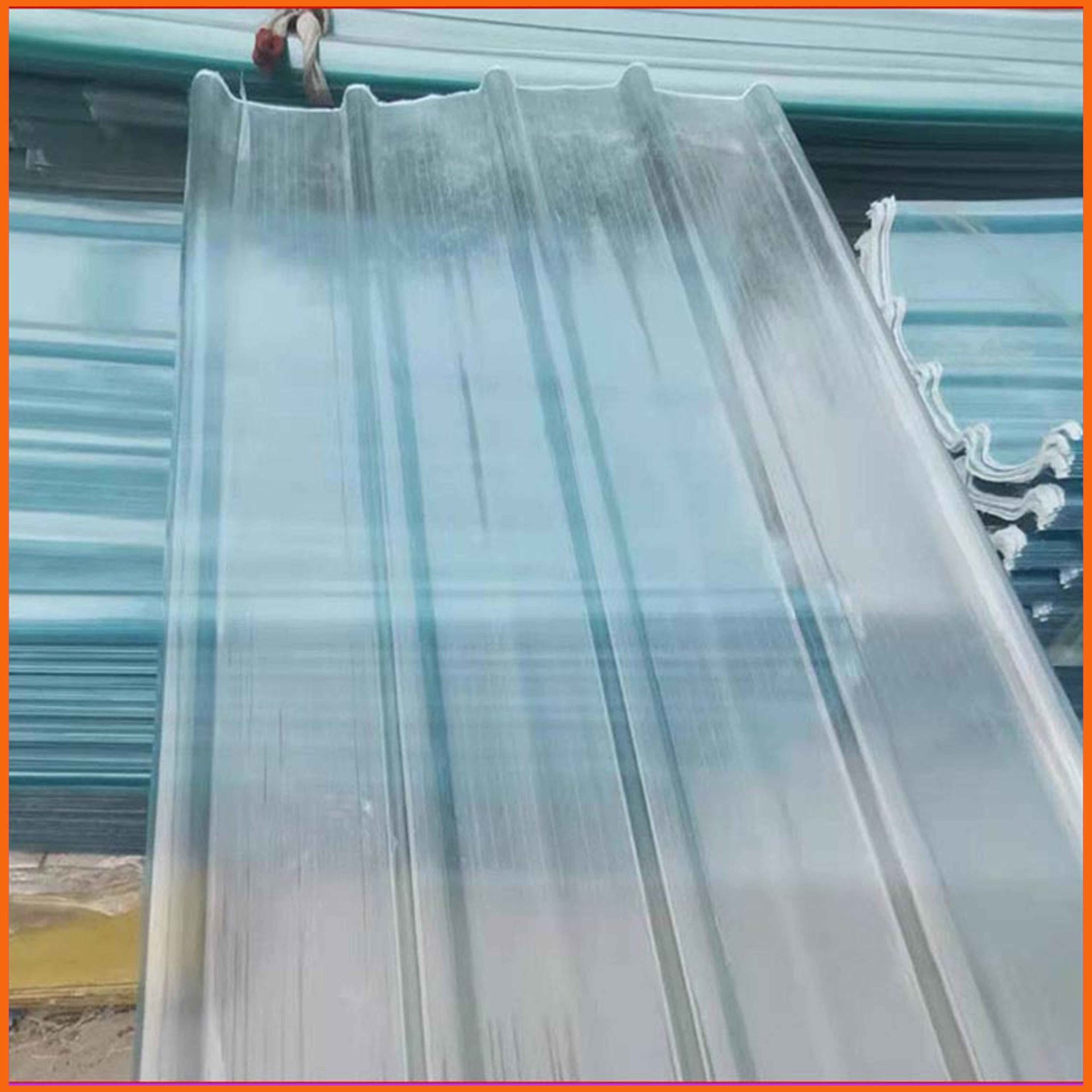 安庆FRP聚酯采光带 玻璃纤维聚酯采光瓦 玻璃钢隔热板价格