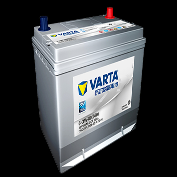 VARTA瓦尔塔蓄电池 D26 80 L T5瓦尔塔银标汽车电瓶