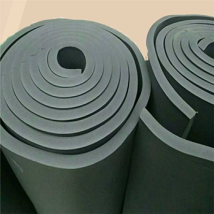 厂家生产b1级橡塑海绵板 保温隔热 抗潮抗压阻燃 橡塑海绵隔音板  中维