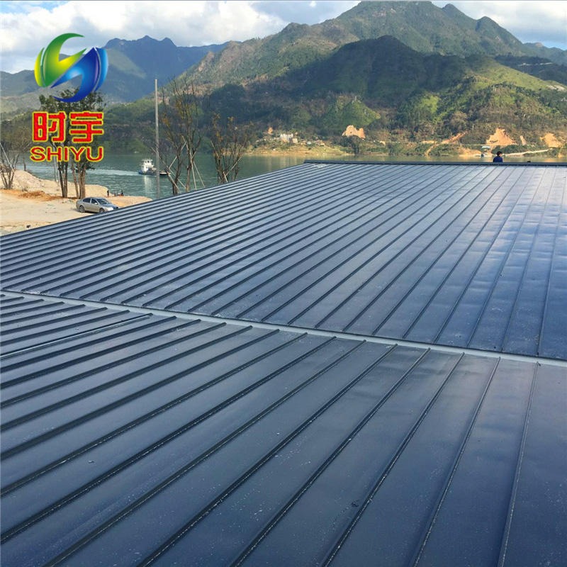 时宇厂家生产 25-330矮立边金属屋面板 铝镁锰屋面板
