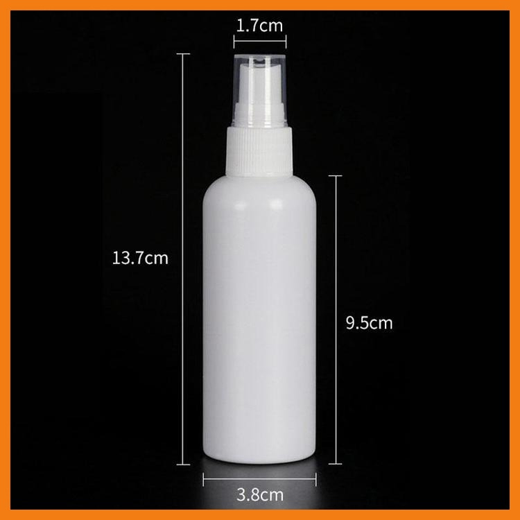 500ml白色圆柱型塑料喷壶 塑料喷雾瓶 博傲塑料 圆柱形塑料喷雾瓶