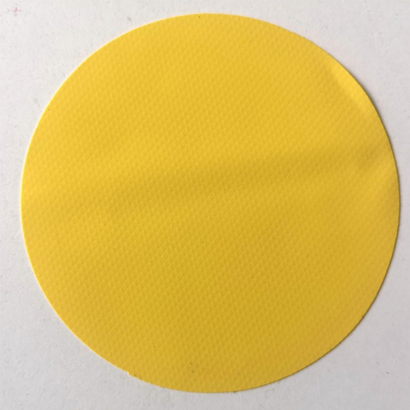 PVC材料面料 一级防化服 二级防护服 防护服专用面料  黄色0.31mm 防化服面料