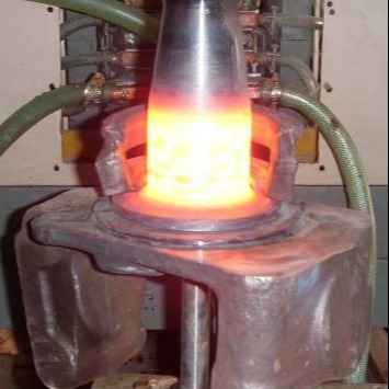 盈磁 小型全固态感应加热熔炼炉设备 厂家供应高频感应熔铝炉图片
