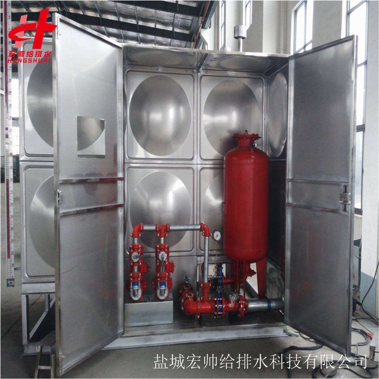 WXB-36-1.0/3.0箱泵一体化生产厂家 不锈钢箱泵一体化给水设备 宏帅