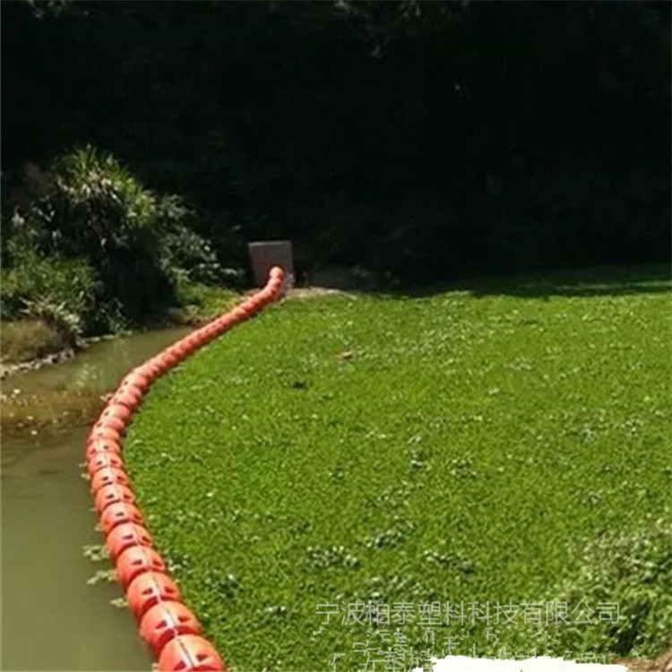 污水池拦污浮排浮式水面拦污浮筒生产厂家
