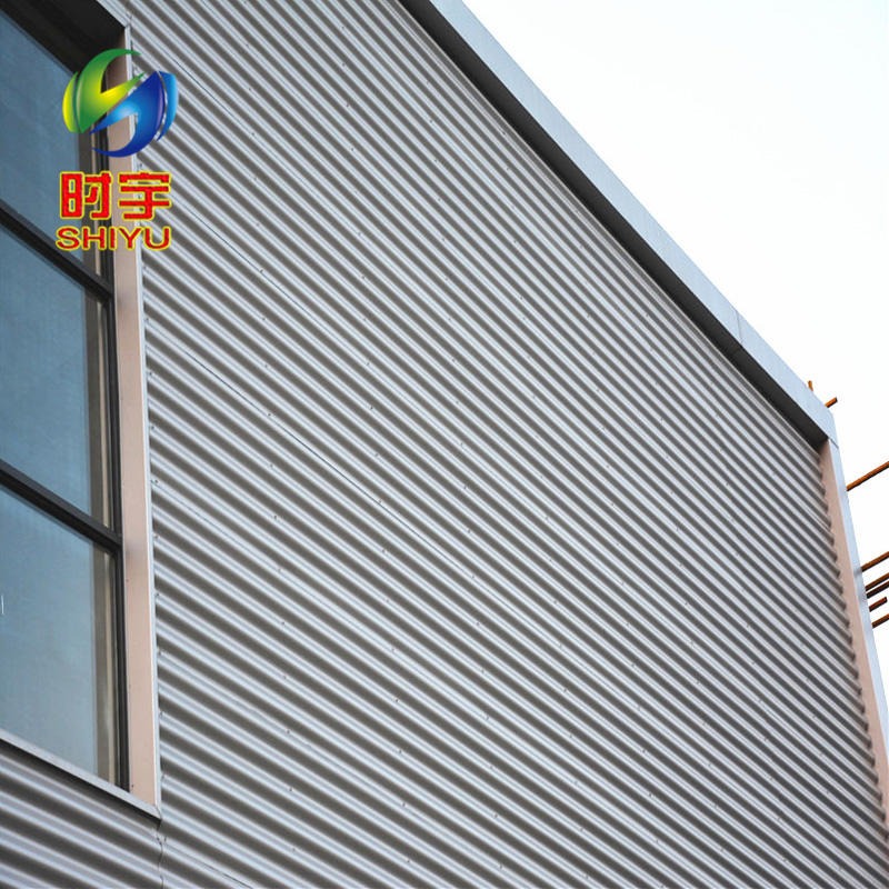 时宇 780波纹板 0.7mm铝镁锰弯弧板 厂房外墙瓦楞板