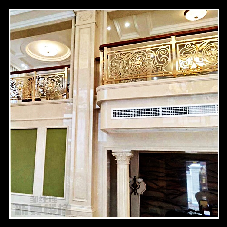美式及欧式风格铜楼梯的特点