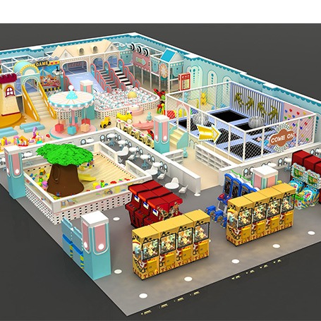新型淘气堡商场家用亲子儿童乐园幼儿园公园室内游乐设备定制厂家
