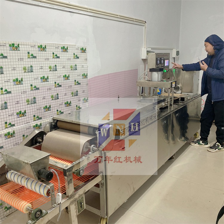 静音单饼机 650型 北京商用烙馍机 万年红机械 电加热春饼机