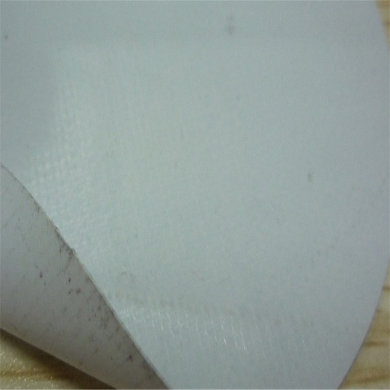 白色防护服面料 抗光老化PVC防护都0.33mmPVC轻型防护服