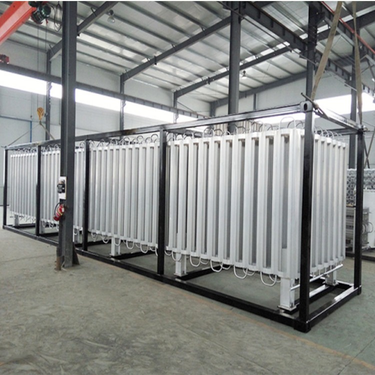 空温式气化器 百亚专业制造立式低温液体气化器 工业气体气化器 氧气气化器