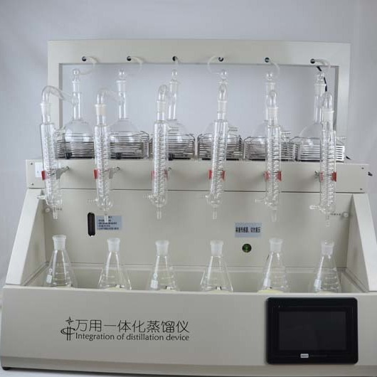 经济型全自动一体化蒸馏仪CYZL-6Y内置冷却水实验室蒸馏仪 杭州川一