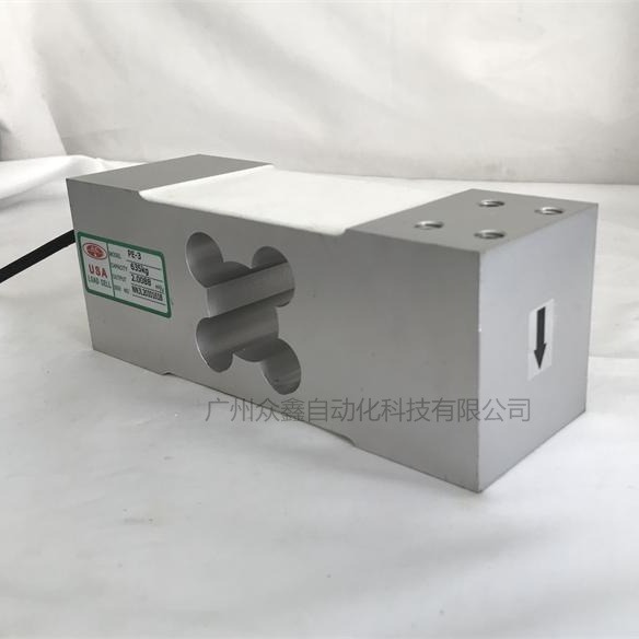 PE-3-635kg箱式称重传感器 美国AC称重传感器 可由单只传感器构成的各种形式电子台秤