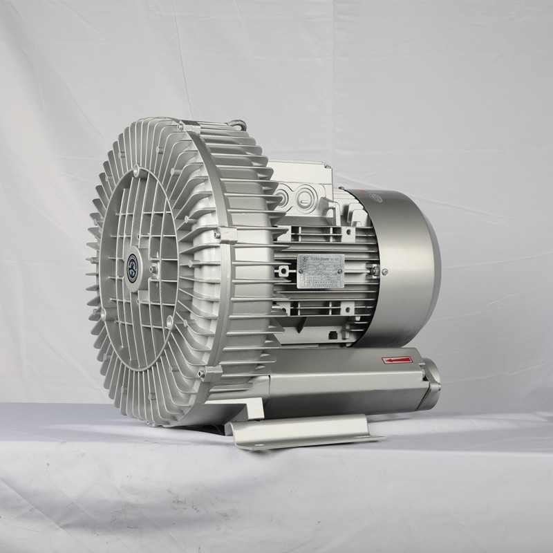 裁剪机吸附气泵5.5KW震动刀高压旋涡风机自动裁床用漩涡式气泵全风图片
