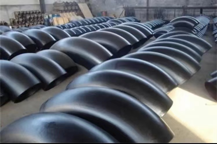 碳钢弯头专业生产高压管件厂家各种型号厚壁弯头国标带直管段弯头