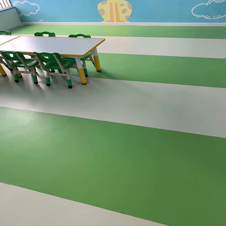 幼儿园pvc地板价格  幼儿园用pvc地板 卡通地胶图片