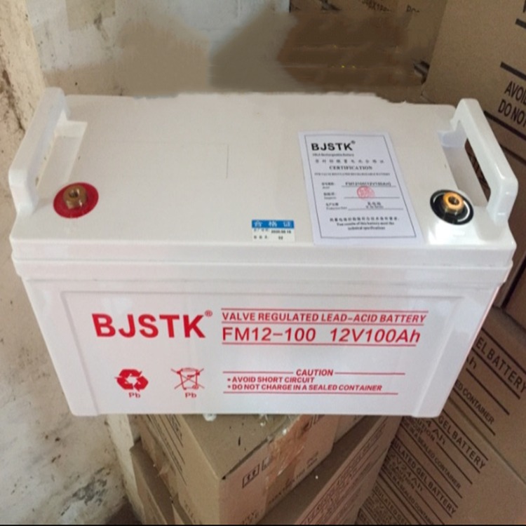BJSTK京科蓄电池FM12-100阀控式铅酸蓄电池12V100AH直流屏EPS配套电源