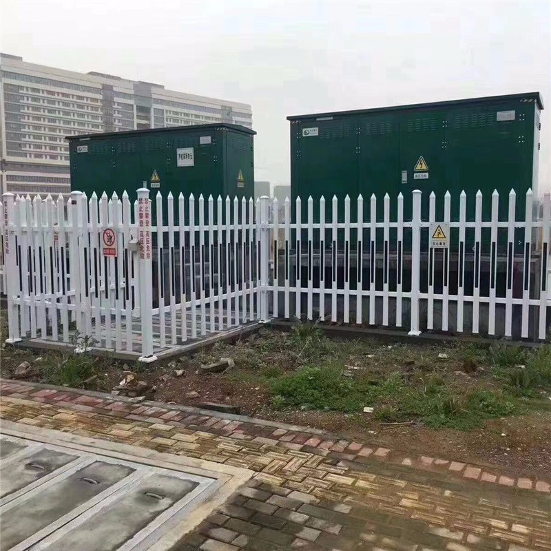 厂家现货电力安全防护变压器塑钢护栏小区园艺庭院别墅围栏峰尚安