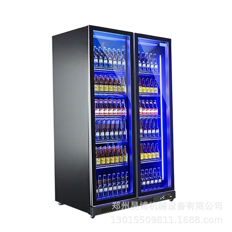 纳万啤酒柜冷藏柜大容量商用冷柜酒吧KTV冰柜冰箱风冷饮料展示柜图片