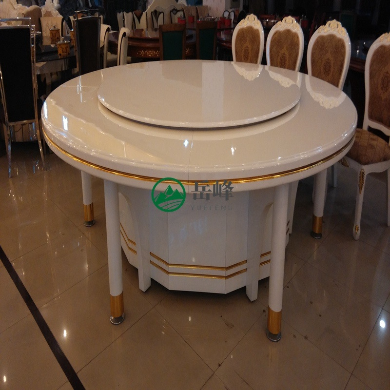 岚慧欧式实木餐桌	家用家用餐桌	 韩式电动餐桌尺寸5890图片