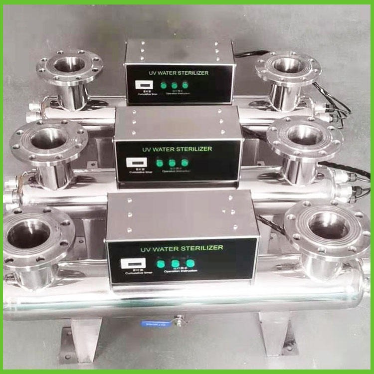 紫外线消毒器 QL16-30型号过流式生活水紫外线杀菌器 睿汐环保厂家生产批件