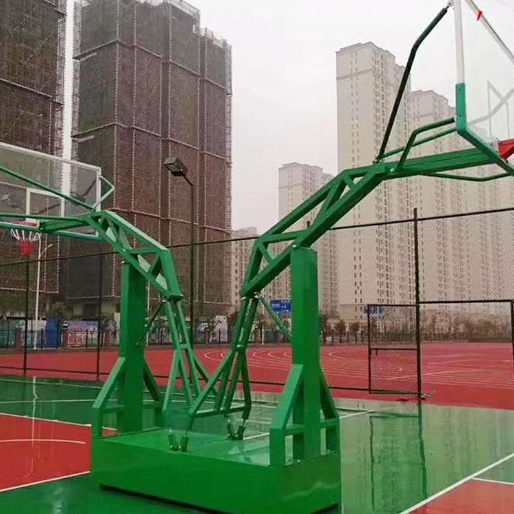 实体厂家定制篮球架 箱式双向篮球架多种样式 龙泰体育 欢迎来电洽谈