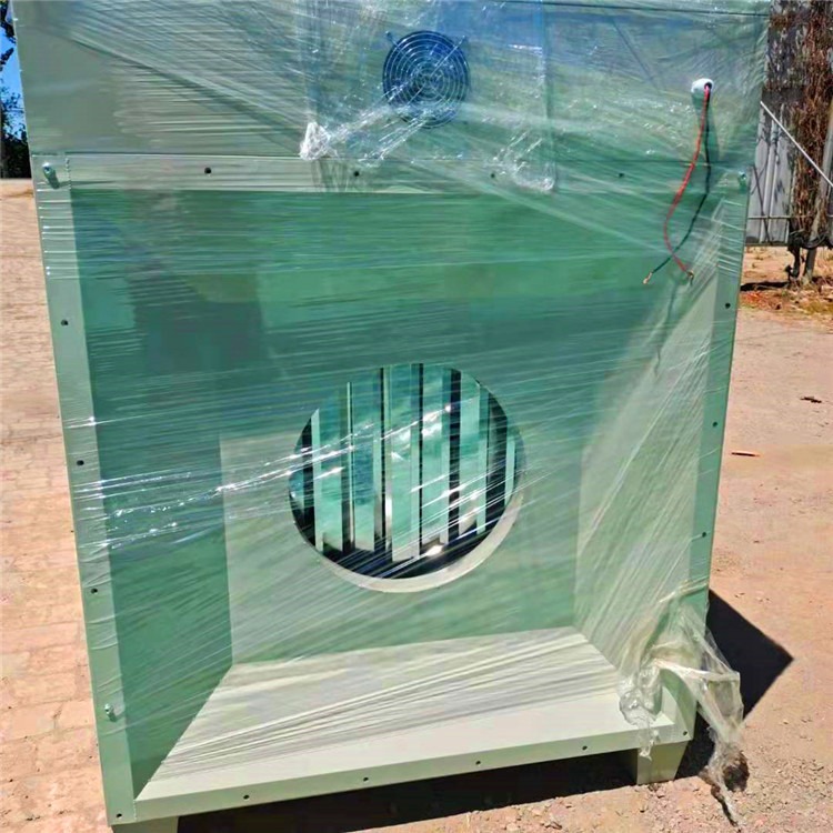 宝聚环保销售 蜂窝活性炭过滤箱 光氧活性炭一体机 二级活性炭吸附箱