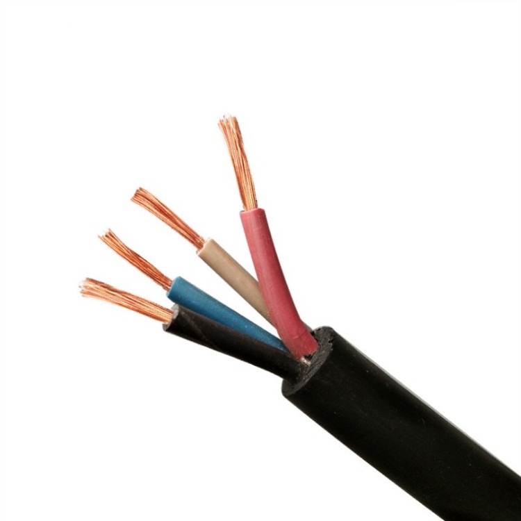 MYQ矿用橡套软电缆0.3/0.5KV矿用轻型软电缆3*2.5